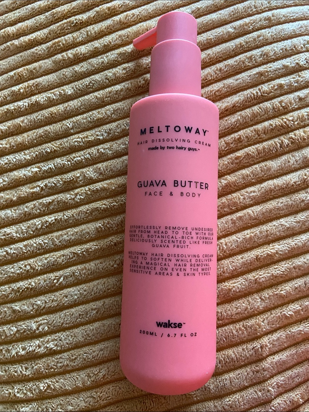 Meltoway Guava Butter Face & Body Hair Dissolving Cream